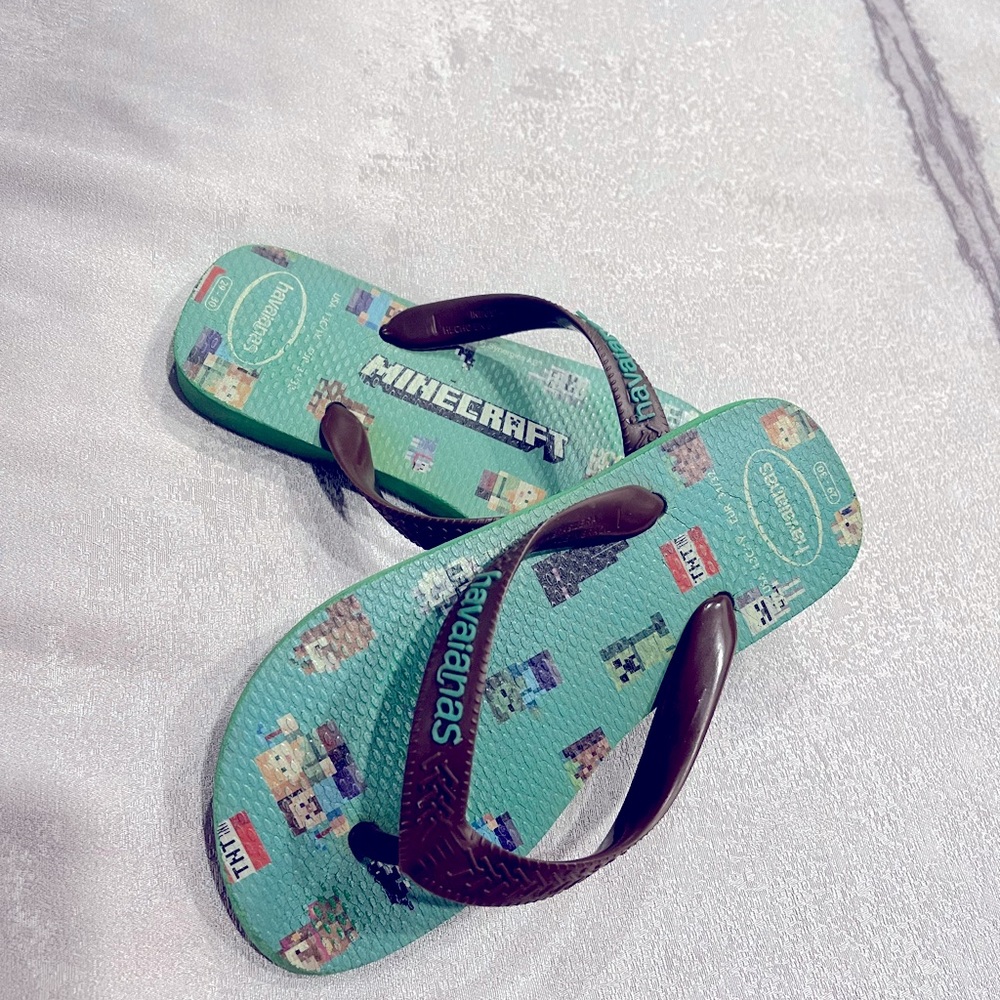 Kids MINECRAFT HAVAIANAS